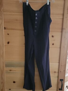 Gentle Fawn Navy Linen Pants